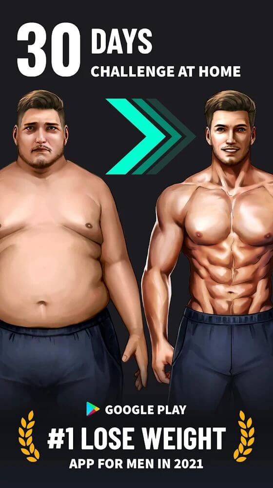 Lose Weight App for Men screenshot 2