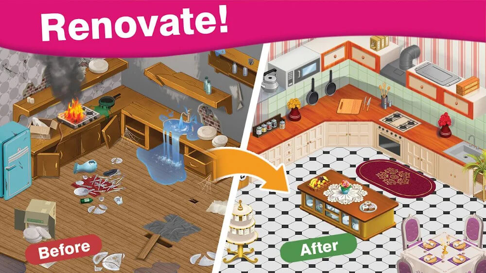 Home Cafe: Mansion Design screenshot 2