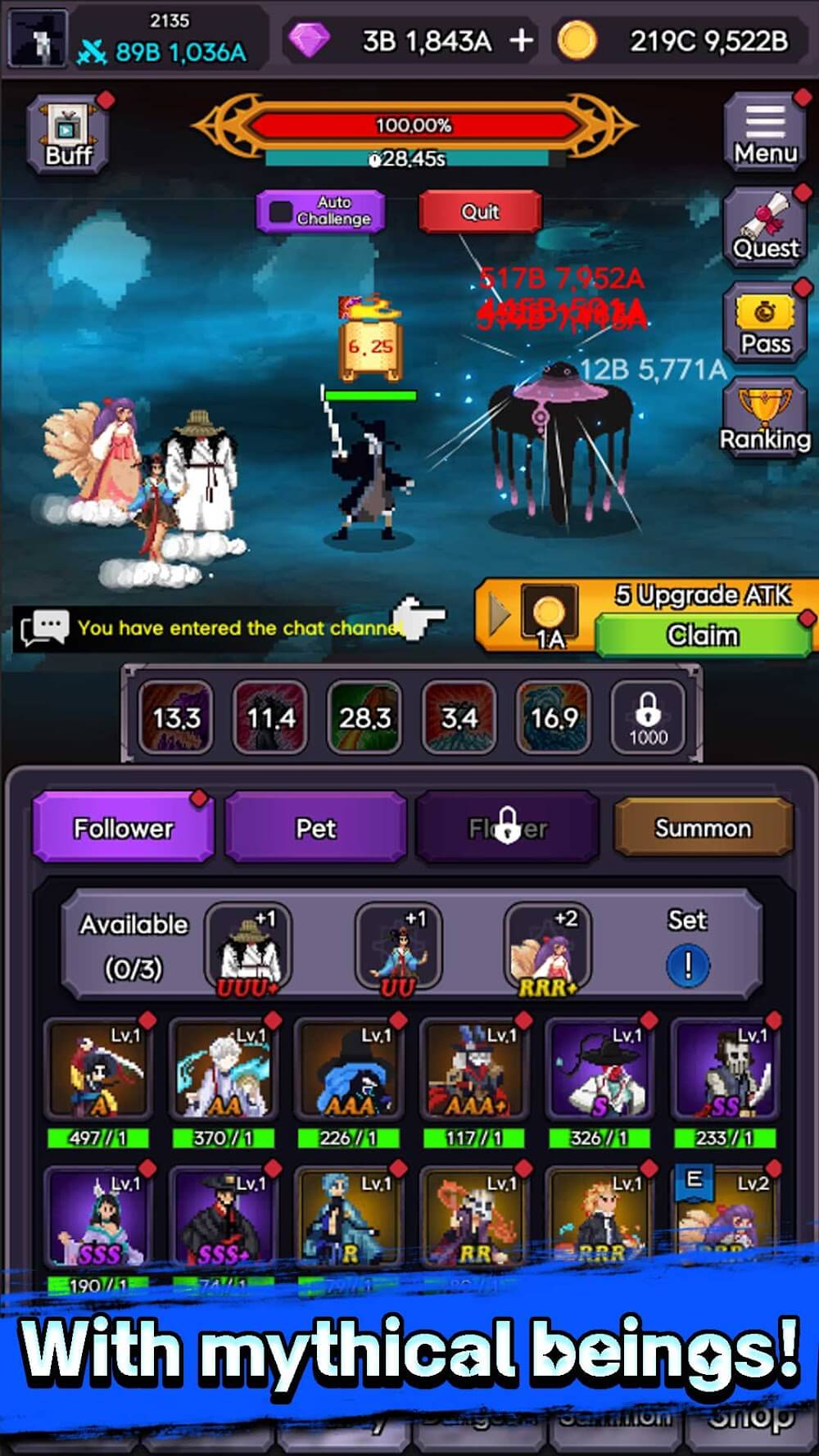 IDLE Reaper: AFK action RPG screenshot 4