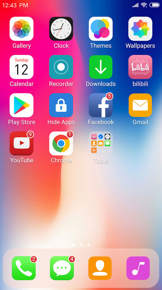 X Launcher Pro screenshot 3