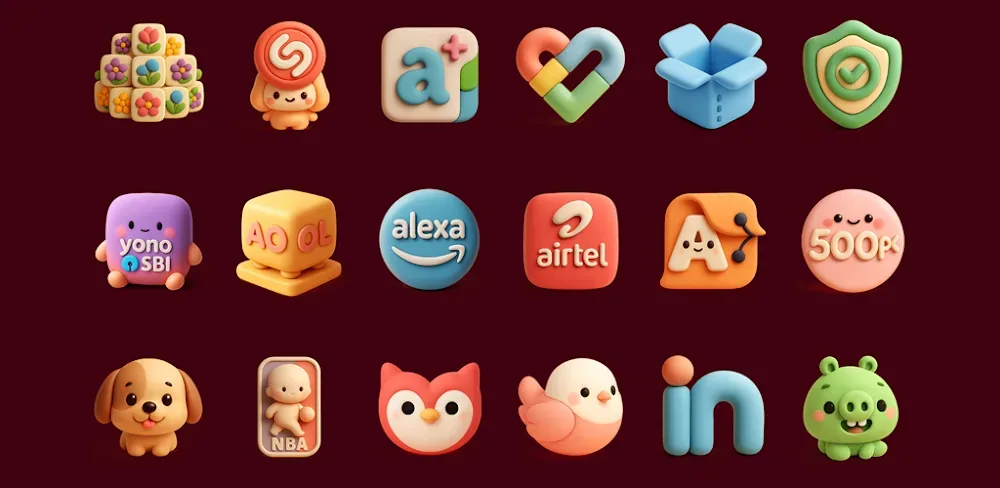 Cuties - Icon Pack screenshot 1