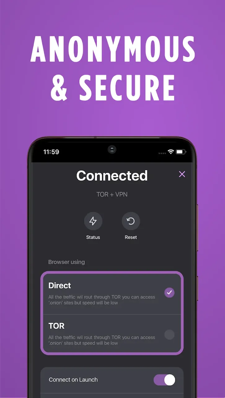 OrNET: Dark Web Browser screenshot 4