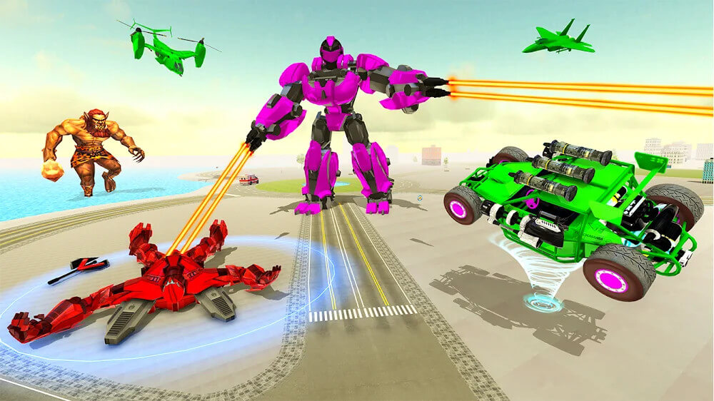 Bee Robot Car Game screenshot 2