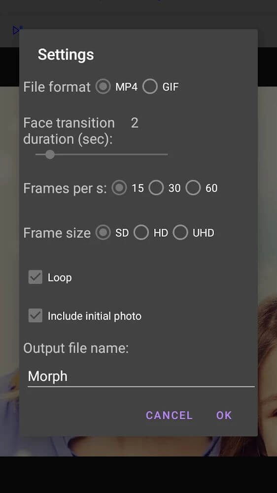 Face Morphing HD screenshot 6