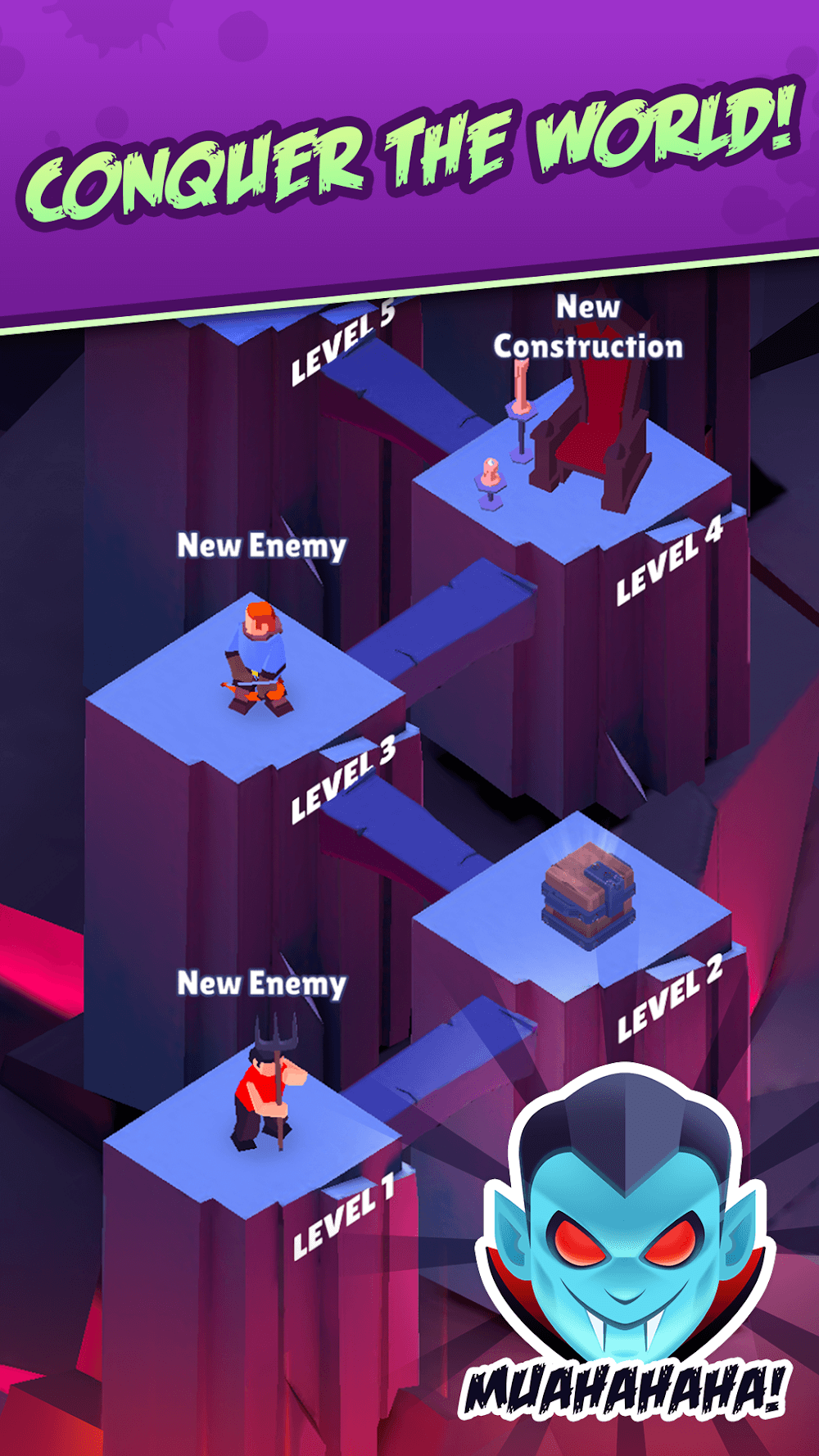 Dracula City Master: Idle Army gameplay screenshot 5