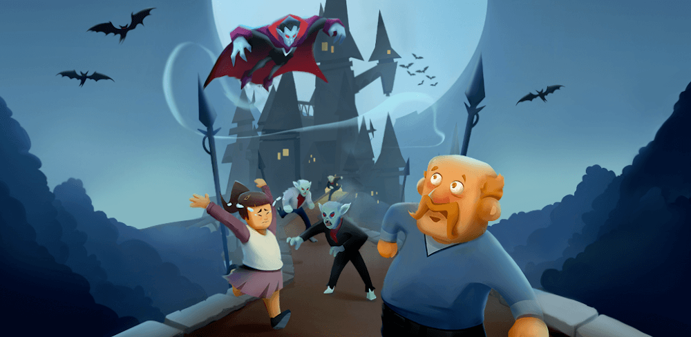 Dracula City Master: Idle Army gameplay screenshot 1