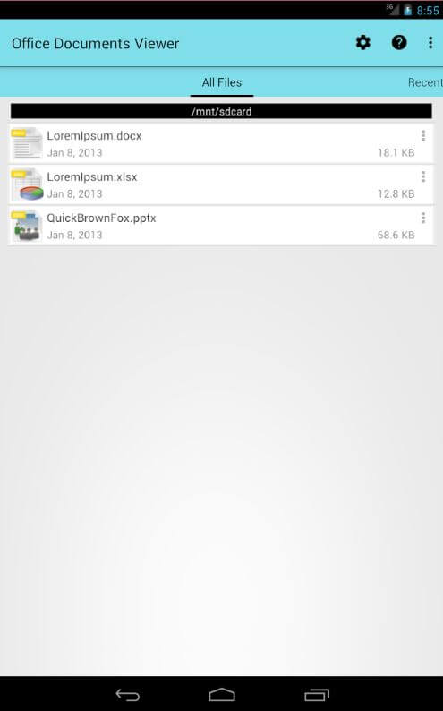 Office Documents Viewer screenshot 4