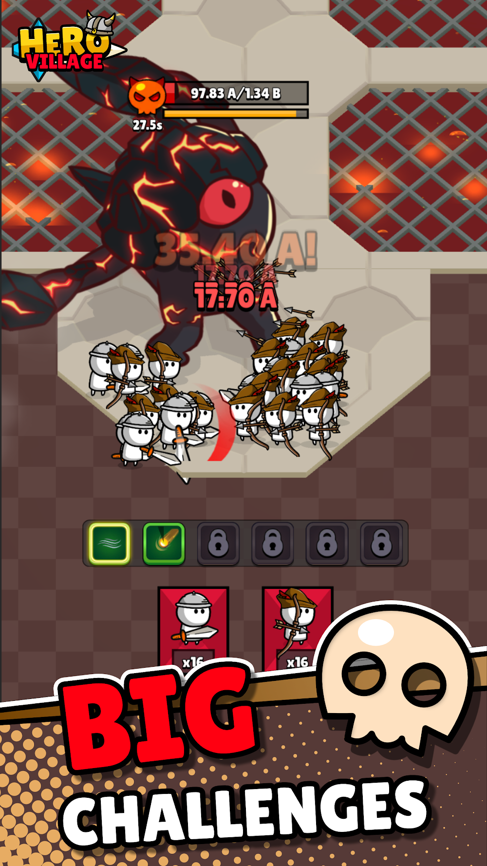Hero Village – Idle RPG screenshot 4