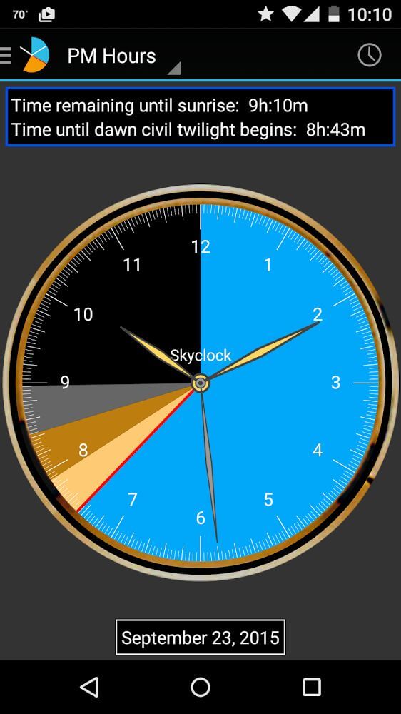 Skyclock screenshot 4