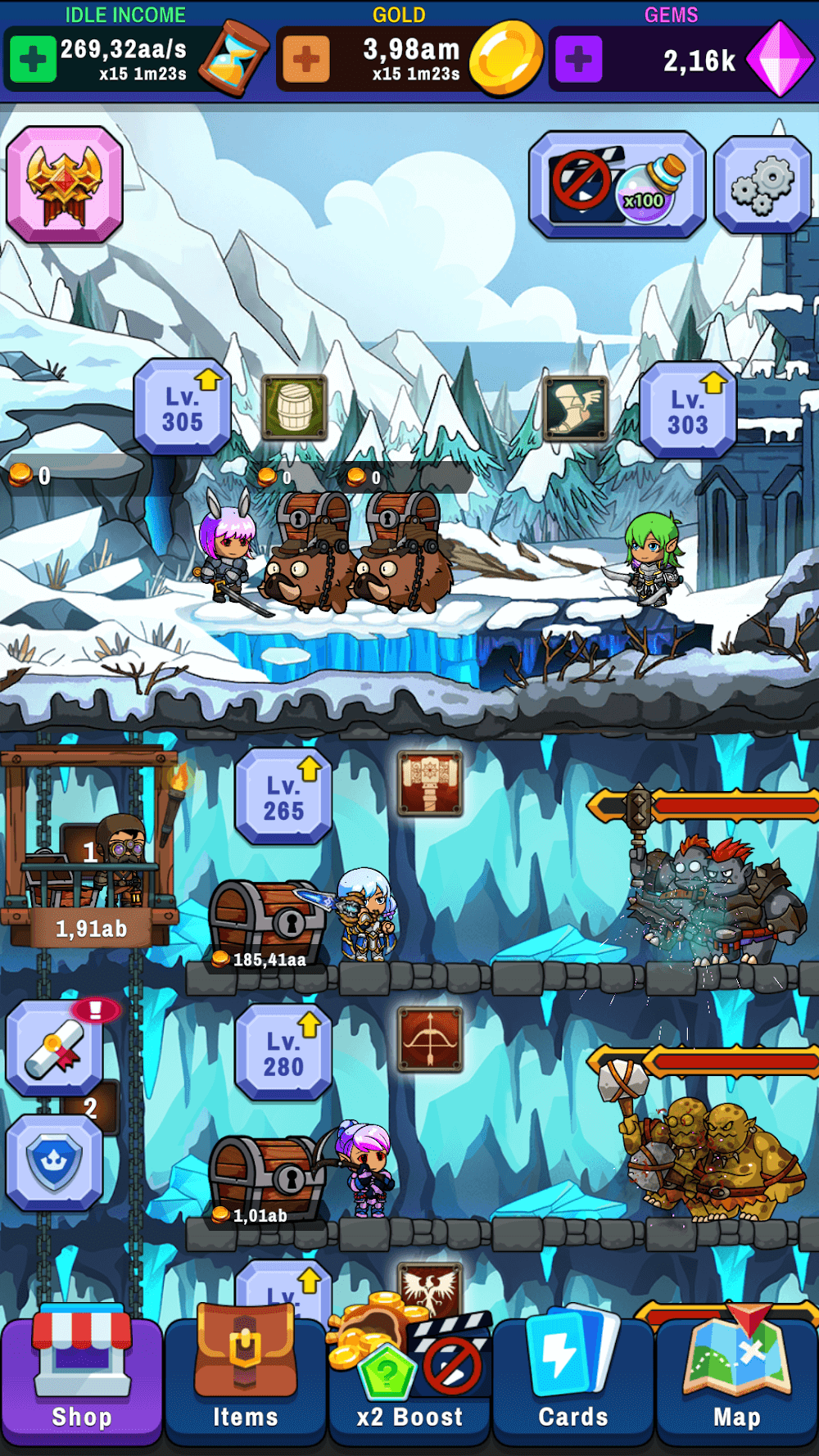 Idle Dungeon Tycoon screenshot 3