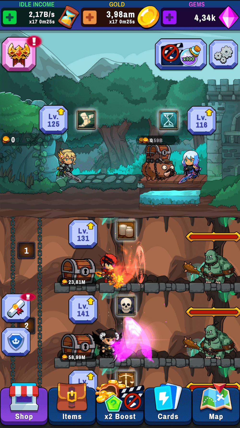 Idle Dungeon Tycoon screenshot 2
