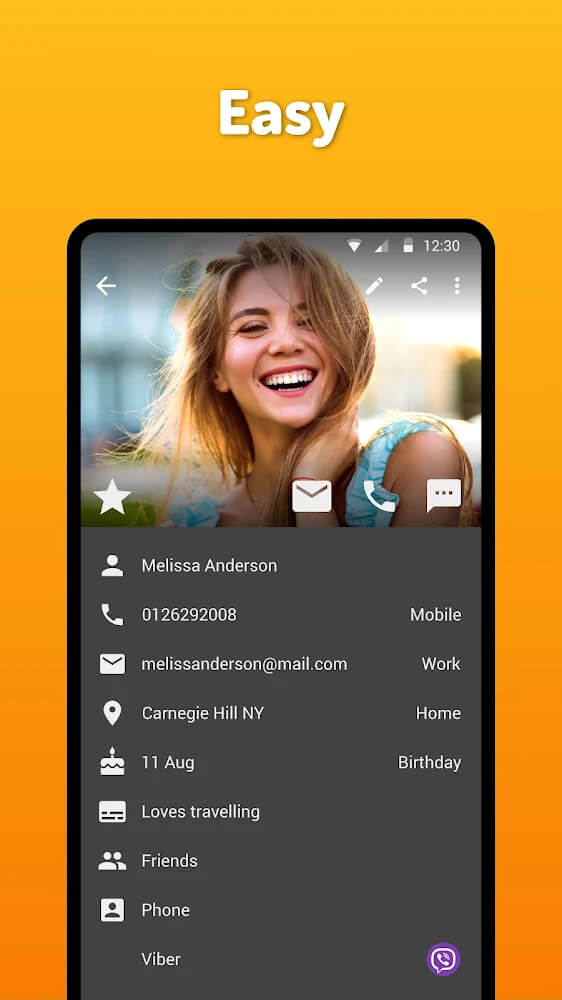 Simple Contacts Pro screenshot 3