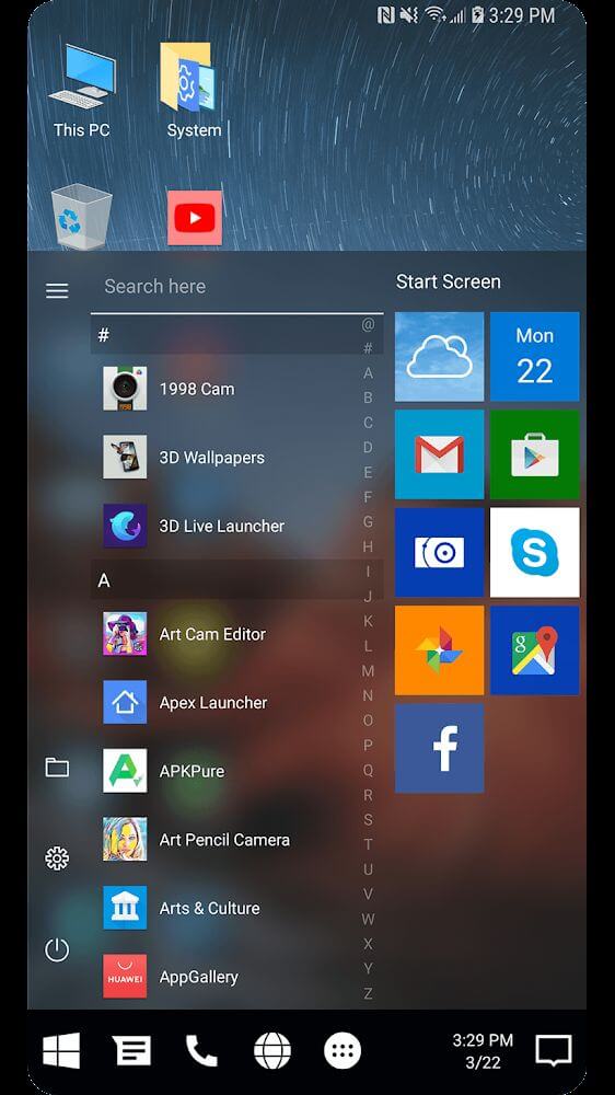 Winner Computer Launcher screenshot 3
