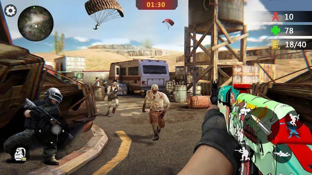 Zombie 3D Gun Shooter screenshot 5