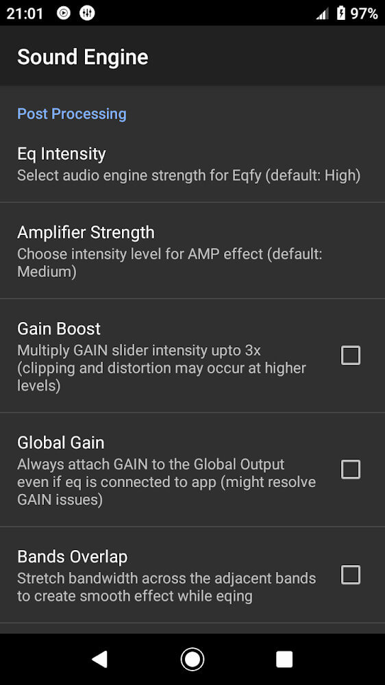 Eqfy Equalizer for Spotify screenshot 7