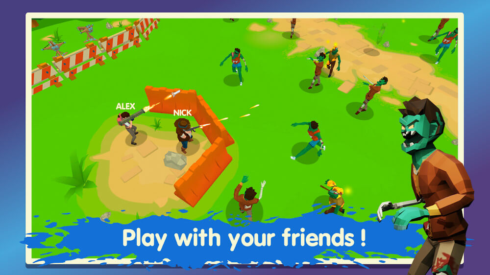 Two Guys & Zombies 3D screenshot 2