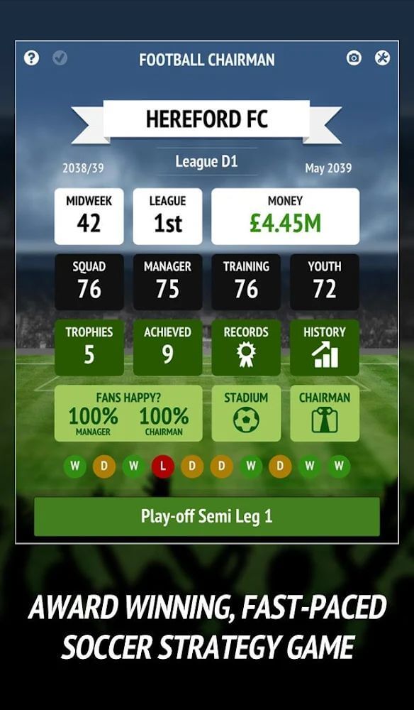 Football Chairman Pro screenshot 2