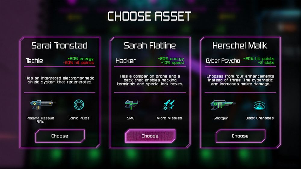Neon Chrome screenshot 4