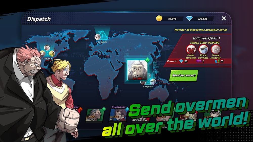 The Era of Overman: Idle RPG screenshot 6