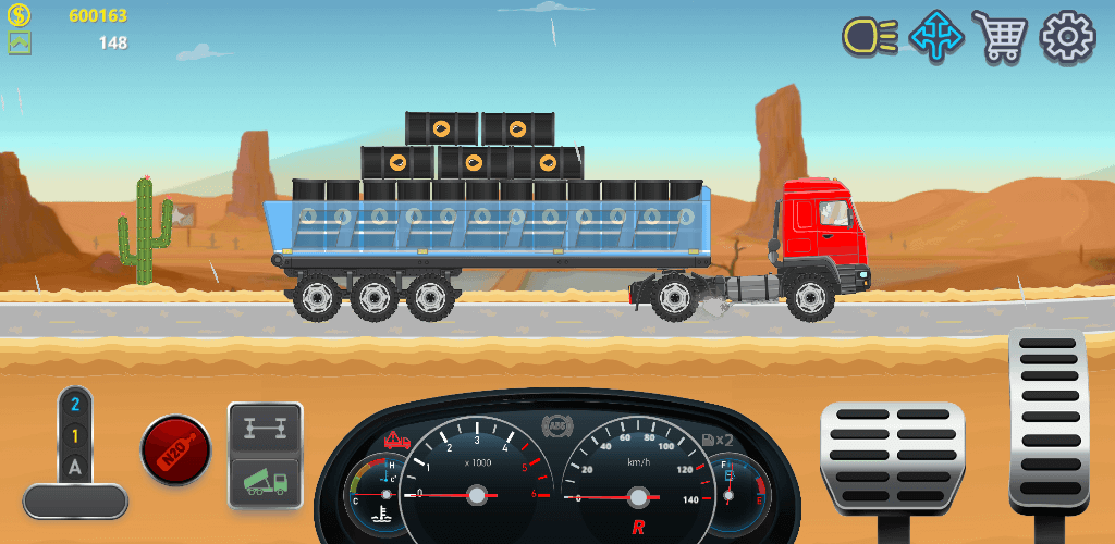 Trucker Real Wheels screenshot 1