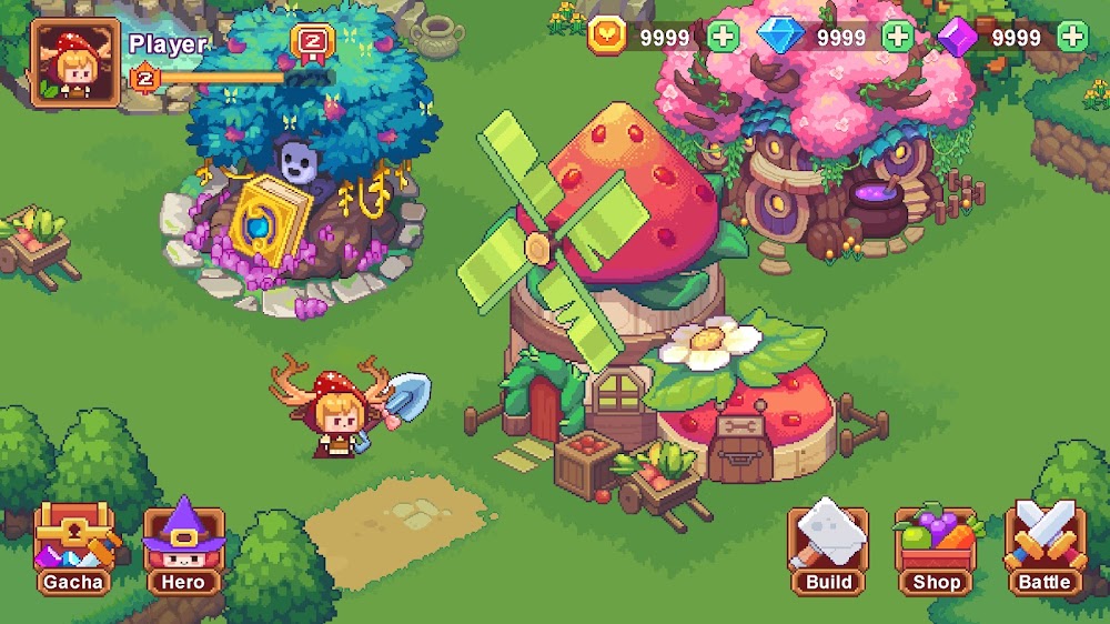 Epic Garden: Action RPG gameplay screenshot 4
