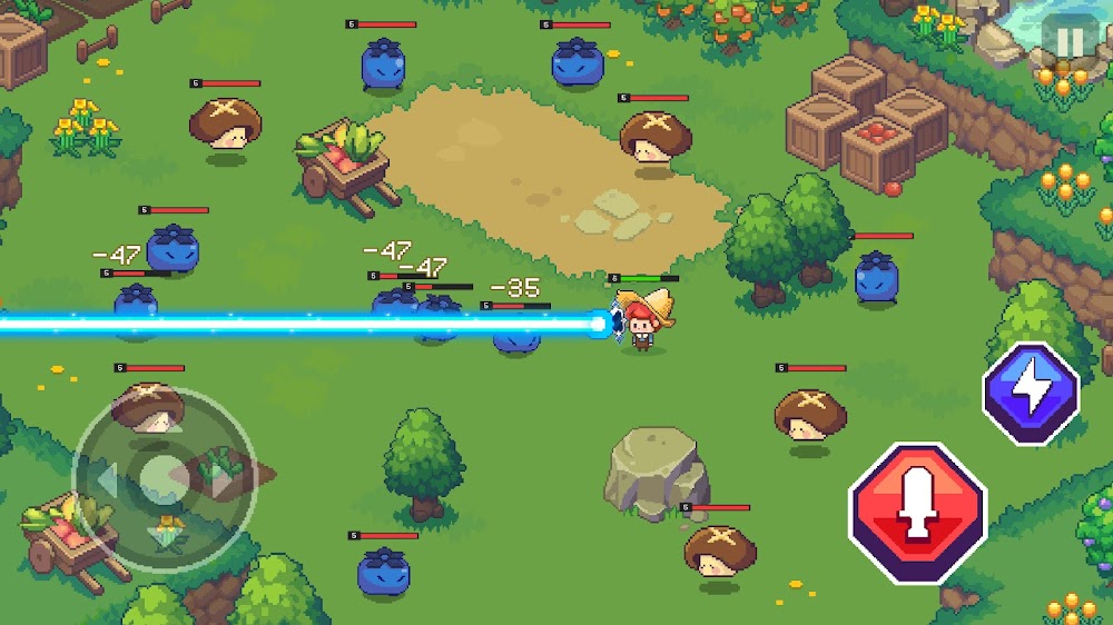 Epic Garden: Action RPG gameplay screenshot 7