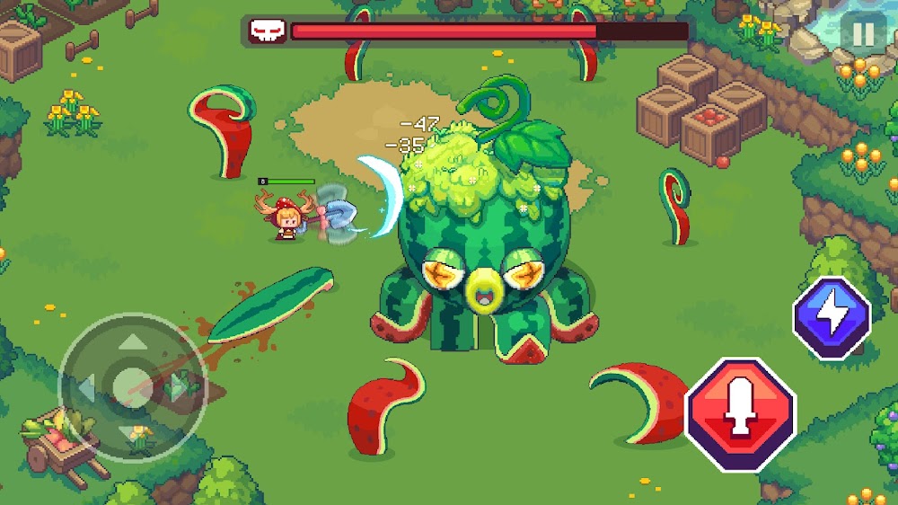 Epic Garden: Action RPG gameplay screenshot 2