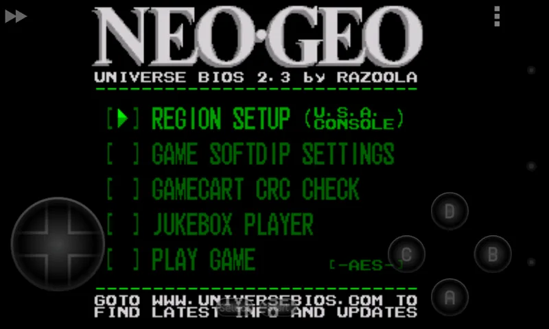 NEO.emu (Arcade Emulator) screenshot 3