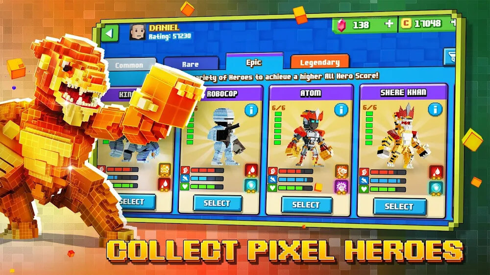 Super Pixel Heroes 2022 screenshot 2