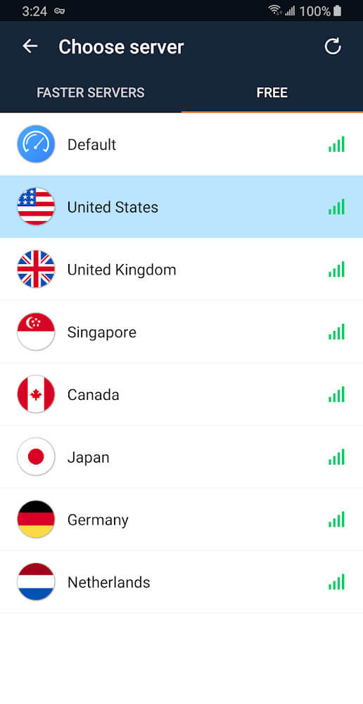 Goat VPN screenshot 2