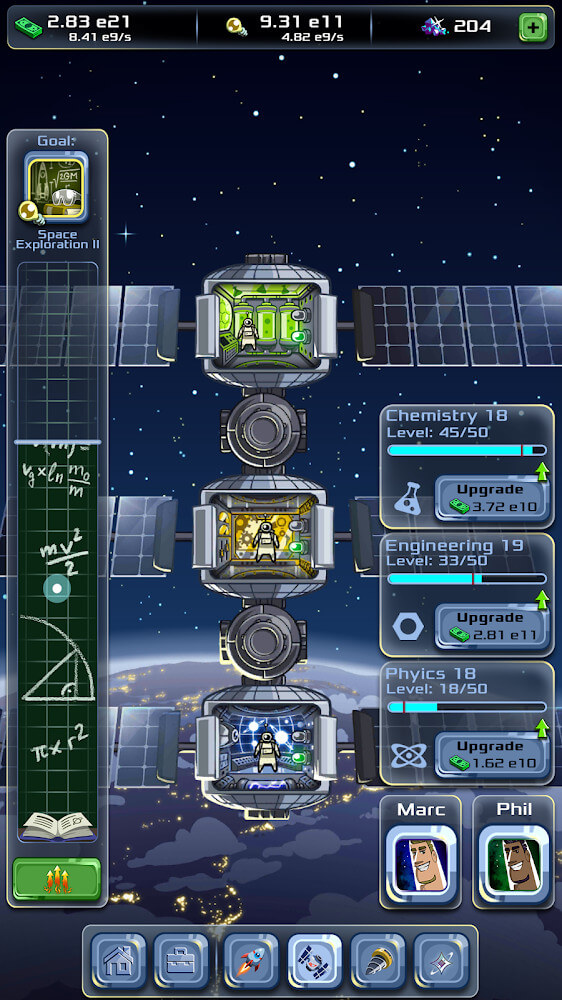 Idle Tycoon: Space Company screenshot 4