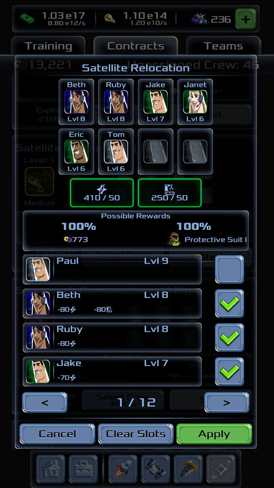 Idle Tycoon: Space Company screenshot 5