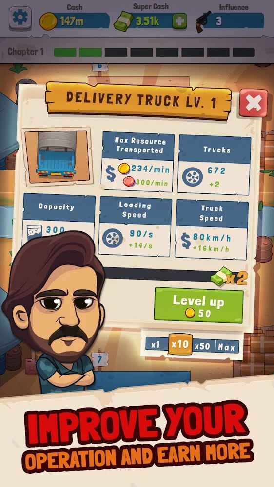 Narcos Idle Cartel screenshot 5