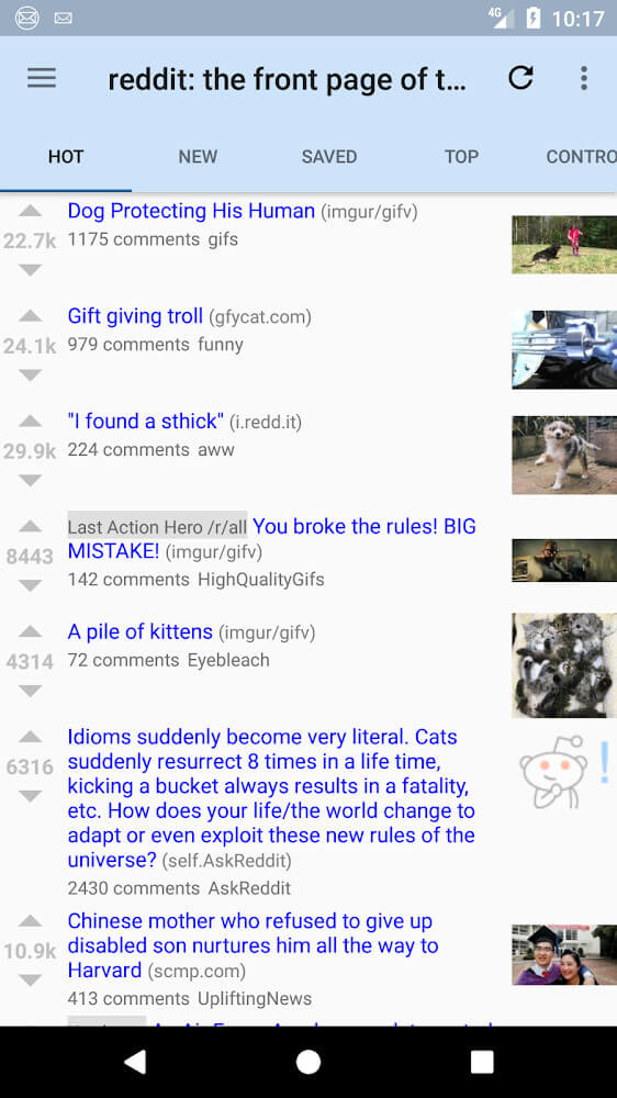 rif is fun Golden Platinum for Reddit screenshot 2