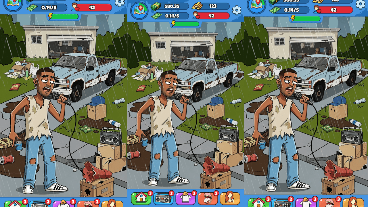 Rap Star: Idle Clicker screenshot 1