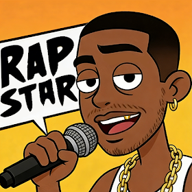 Rap Star: Idle Clicker—Siêu sao