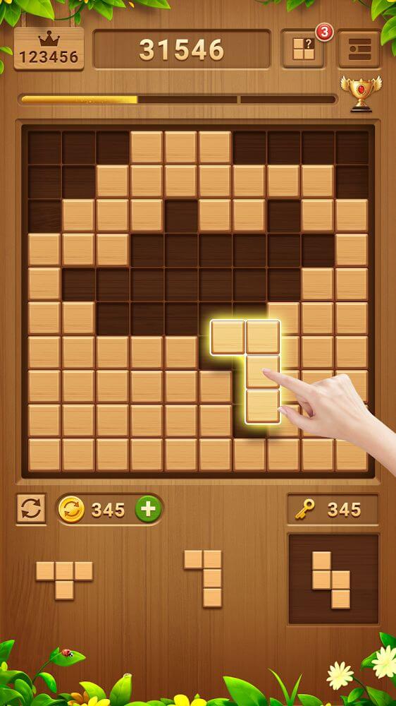 Wood Block Puzzle screenshot 2