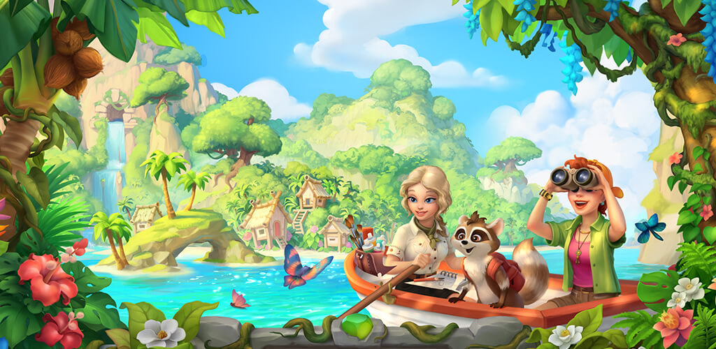 JungleMix Match-3 screenshot 1