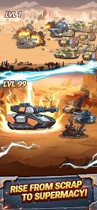 Steelborn: Tank Idle RPG screenshot 3