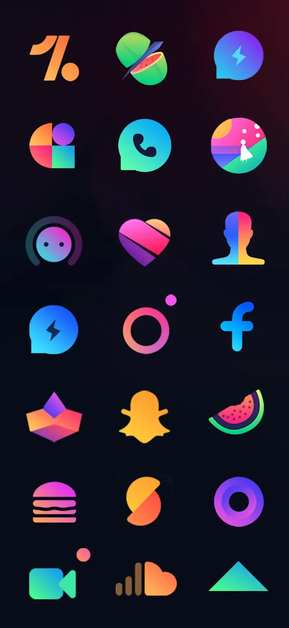 Radient Icons screenshot 3