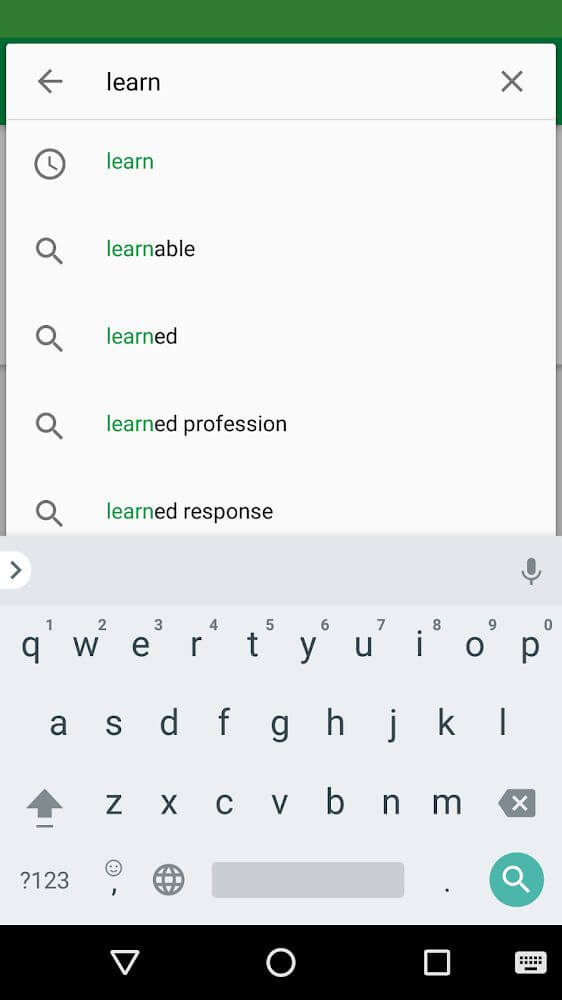 Erudite Dictionary Screenshot 3