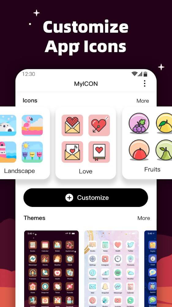 MyICON screenshot 2