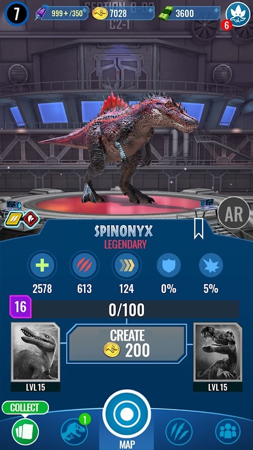 Jurassic World Alive gameplay screenshot 8