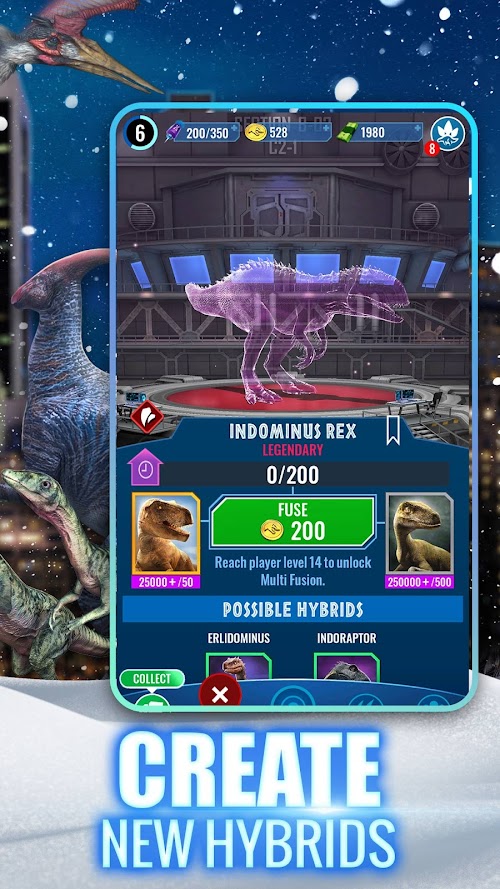 Jurassic World Alive gameplay screenshot 4