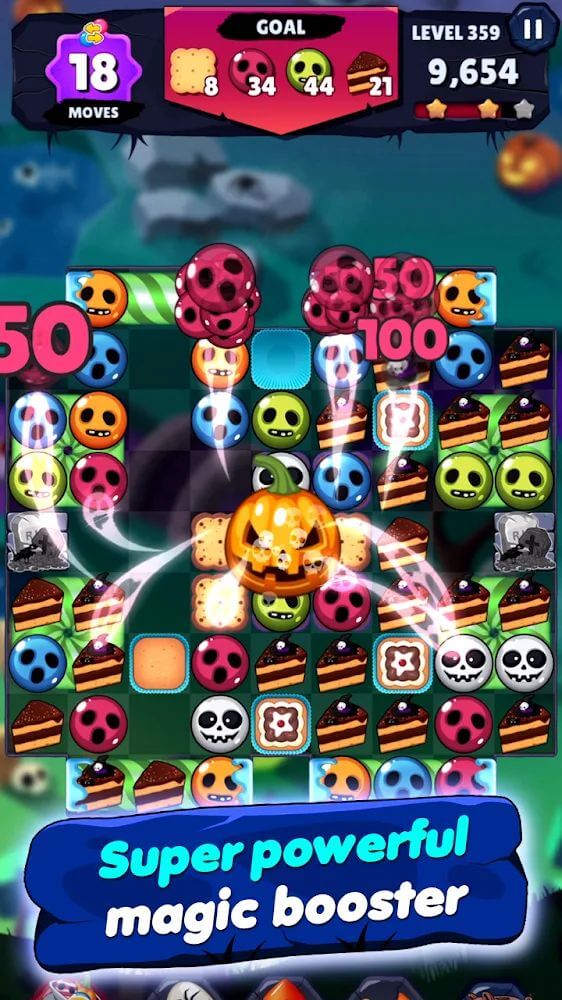 Witch Match Puzzle screenshot 3