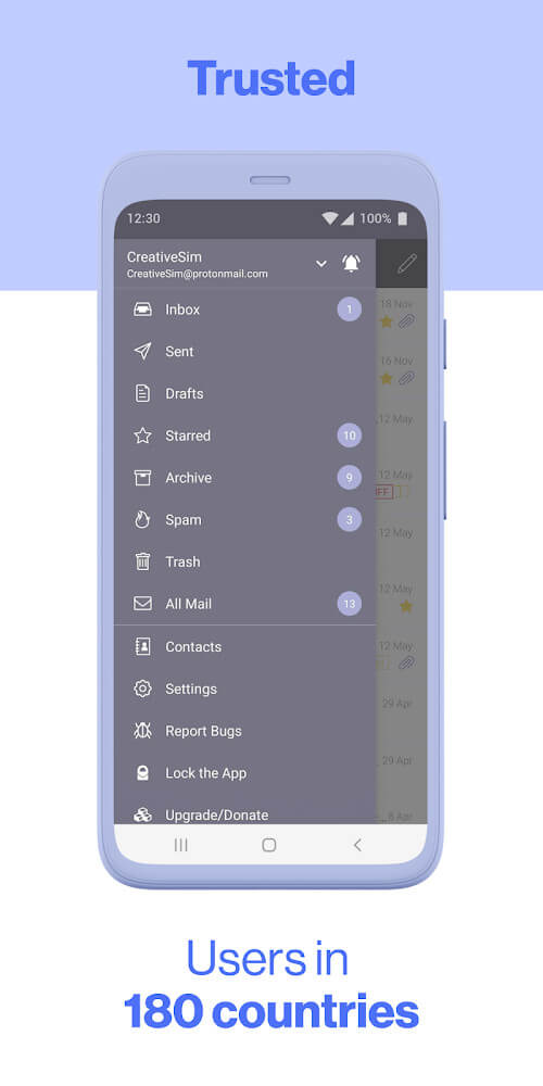 ProtonMail - Encrypted Email screenshot 5