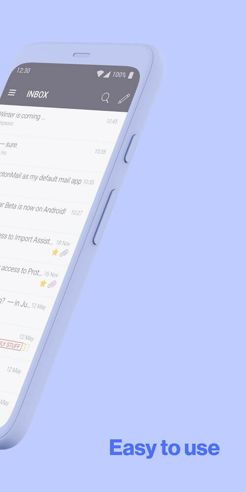 ProtonMail - Encrypted Email screenshot 3
