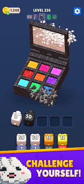 Cube Land Puzzle Game screenshot 2