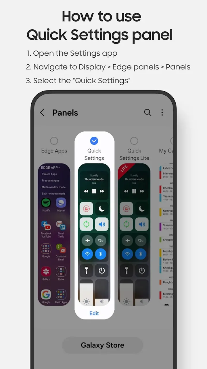 Quick Settings screenshot 2