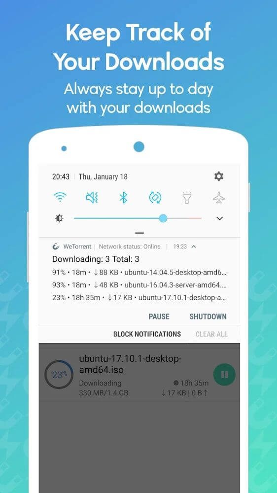 WeTorrent screenshot 6
